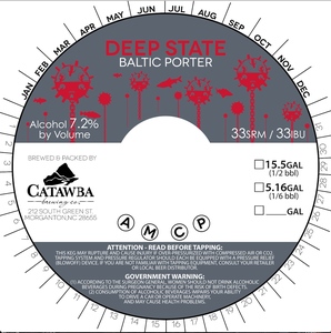 Catawba Brewing Co. Deep State Baltic Porter