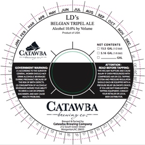 Catawba Brewing Co. Ld's Belgian Tripel Ale
