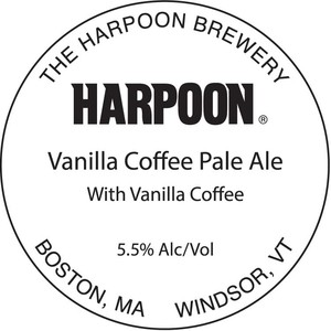 Harpoon Vanilla Coffee Pale