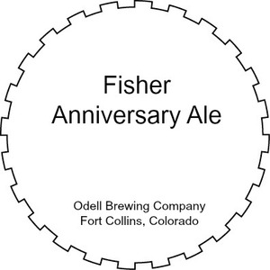 Odell Brewing Company Fisher Anniversary Ale