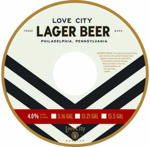 Love City Lager 