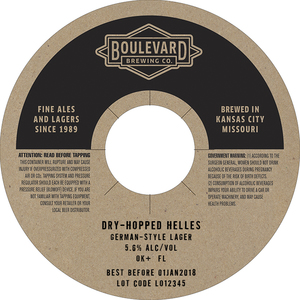 Boulevard Dry-hopped Helles