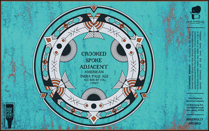 Crooked Spoke Adjacent American India Pale Ale October 2017