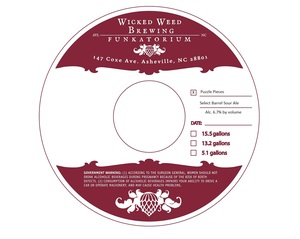 Wicked Weed Brewing Puzzle Pieces