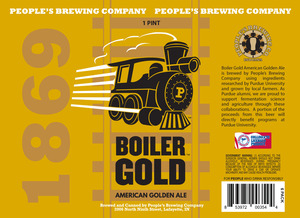 People's Brewing Company Boiler Gold