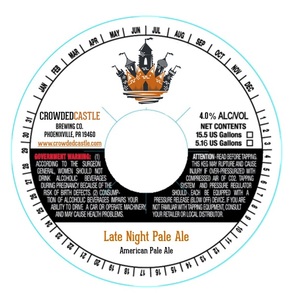 Crowded Castle Brewing Company Late Night Pale Ale