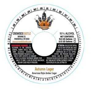 Crowded Castle Brewing Company Autumn Lager