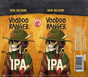 New Belgium Brewing Voodoo Ranger IPA