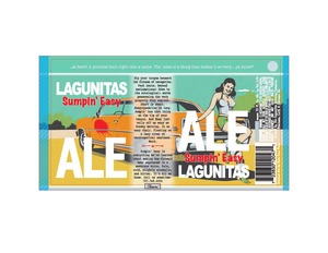 The Lagunitas Brewing Company Sumpin Easy October 2017