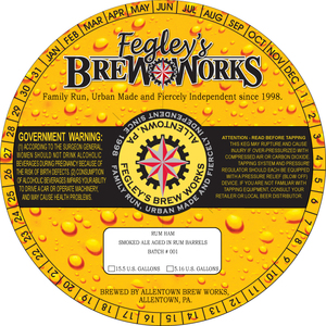 Fegley's Brew Works Rum Ham