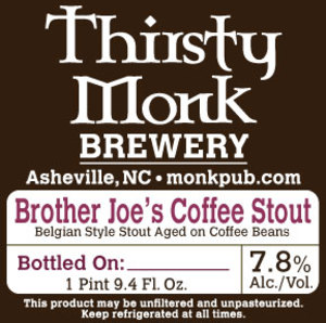 Thirsty Monk Brother Joe's Coffee Stout