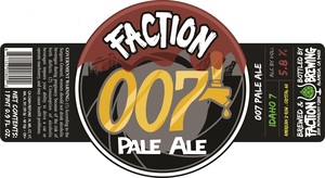 Faction Brewing 007 Pale Ale
