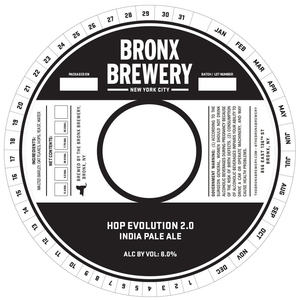 The Bronx Brewery Hop Evolution 2.0 October 2017