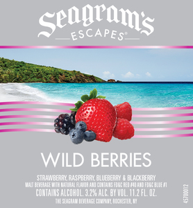 Seagram's Escapes Wild Berries October 2017