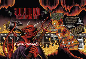 Evans Brewing Company Stout At The Devil October 2017