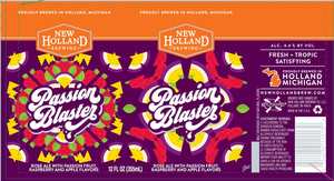 New Holland Brewing Company Passion Blaster October 2017