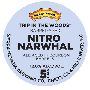 Sierra Nevada Barrel-aged Nitro Narwhal October 2017