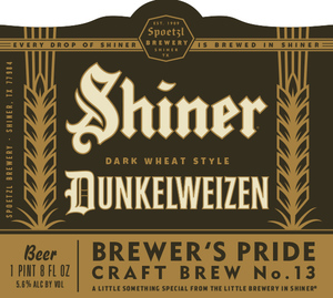 Shiner Dunkelweizen