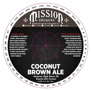 Mission Brewery Coconut Brown