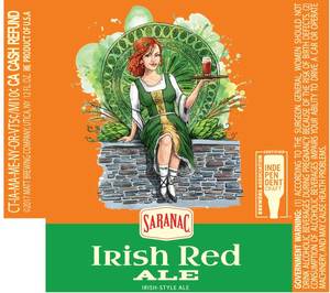 Saranac Irish Red Ale October 2017
