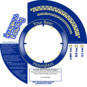 Hourglass Brewing Double Barrel Maple Braggot October 2017