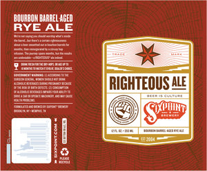 Righteous Ale October 2017