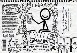 Stickman Brews One Last Drinky Poo For Mr. Lahey