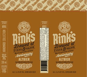 Rinks Altbier October 2017