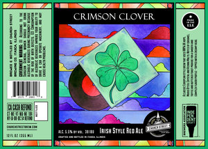 Church Street Brewing Company Crimson Clover October 2017