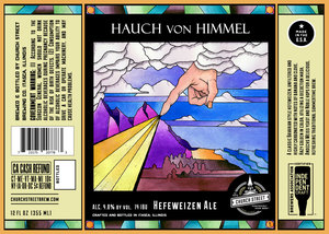 Church Street Brewing Company Hauch Von Himmel October 2017