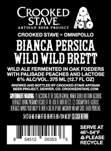 Crooked Stave Artisan Beer Project Bianca Persica Wild Wild Brett
