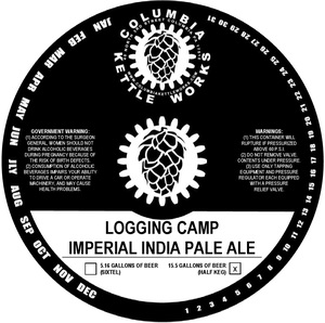 Logging Camp Imperial India Pale Ale October 2017
