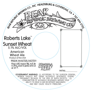 Roberts Lake Sunset Wheat 