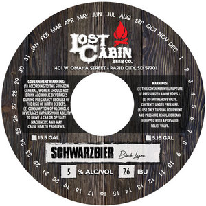 Lost Cabin Beer Co. Schwarzbier