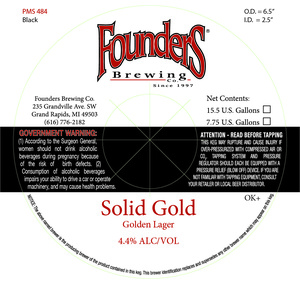 Founders Solid Gold