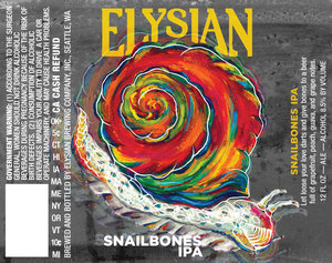 Elysian Brewing Company Snailbones October 2017