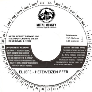 Metal Monkey Brewing El Jefe