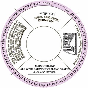 Abita Brewing Company Maison Blanc October 2017