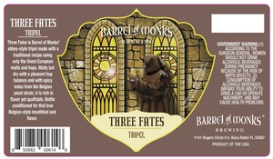 Barrel Of Monks Brewing Three Fates