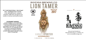 Ravenna Brewing Co Lion Tamer November 2017