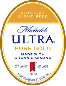 Michelob Ultra Pure Gold November 2017