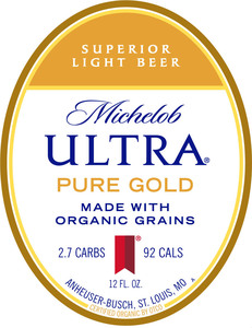 Michelob Ultra Pure Gold 