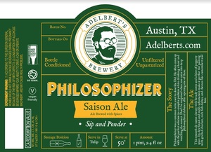 Adelbert's Brewery Philosophizer November 2017