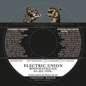 Firestone Walker Brewing Co Electric Union November 2017