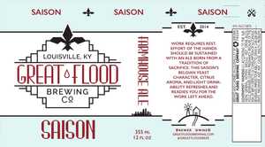 Great Flood Saison November 2017