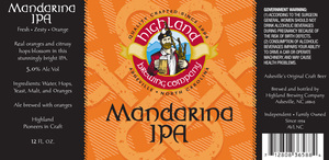Highland Brewing Co Mandarina November 2017