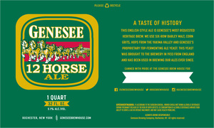 Genesee 12 Horse Ale November 2017