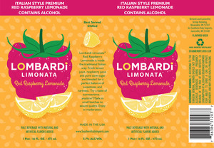 Lombardi Limonata Red Raspberry Lemonade
