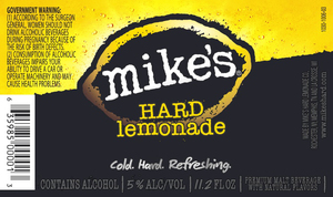 Mike's Hard Lemonade November 2017