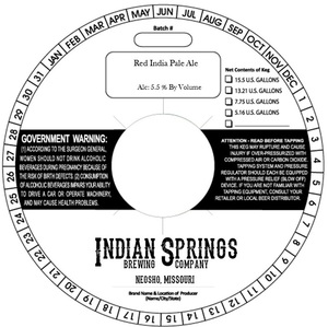 Indian Springs Brewing Company 